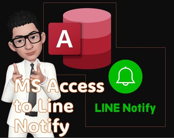 line notify ms acces