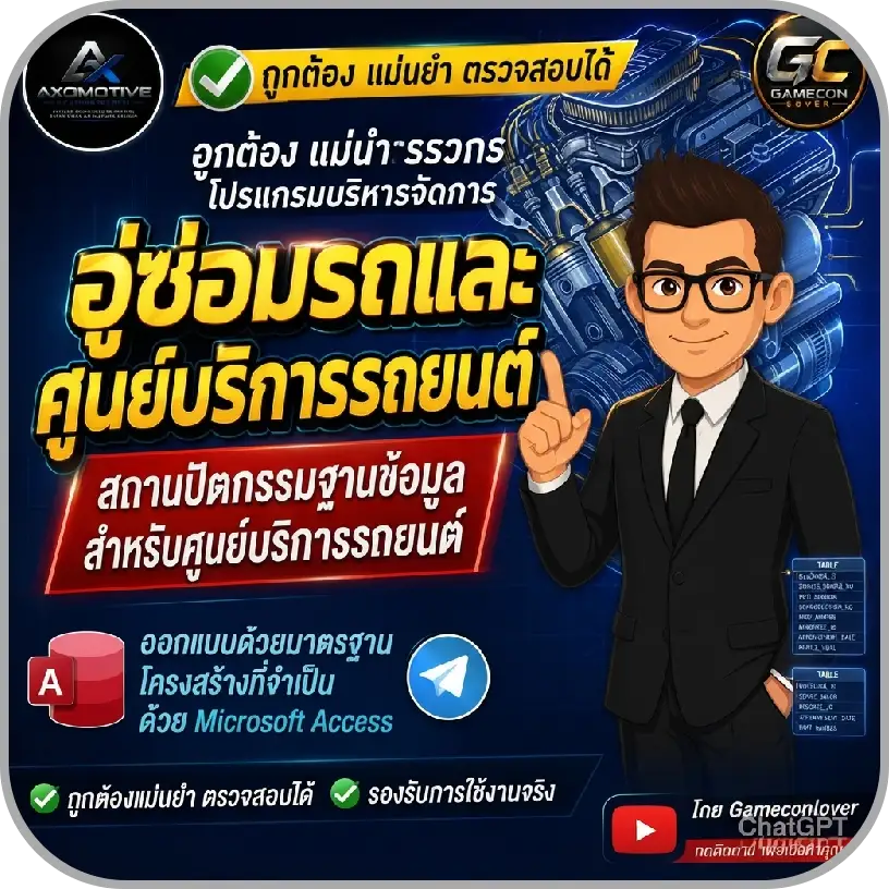 โปรแกมอู่ซ่อมรถ